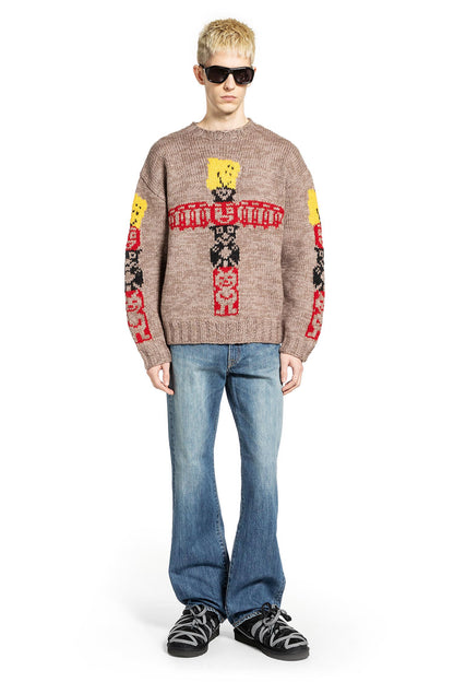 Hans Knit Peckish Totem Pole Cowichan Sweater