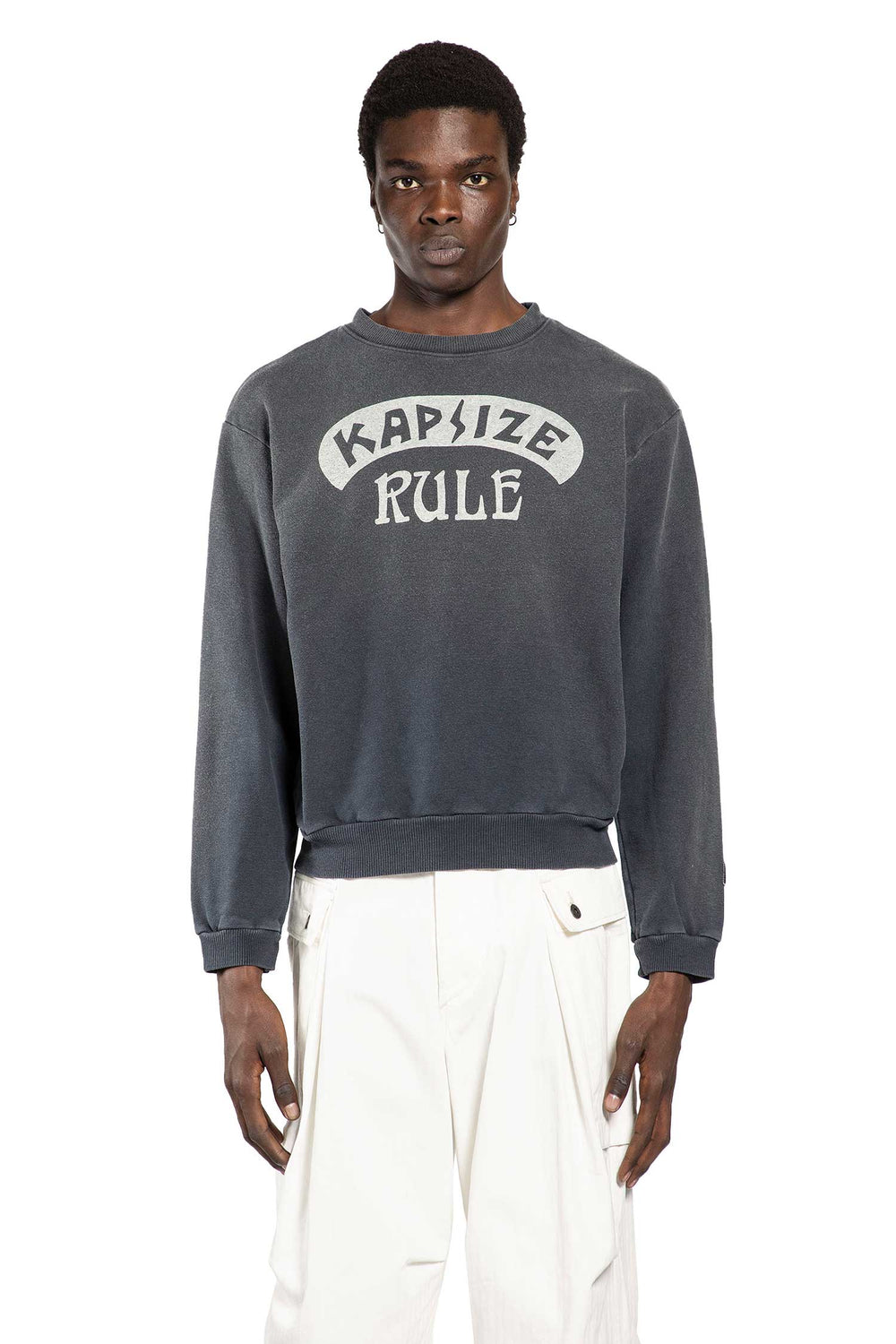 KAPITAL Kapsize Rule Sweatshirt man