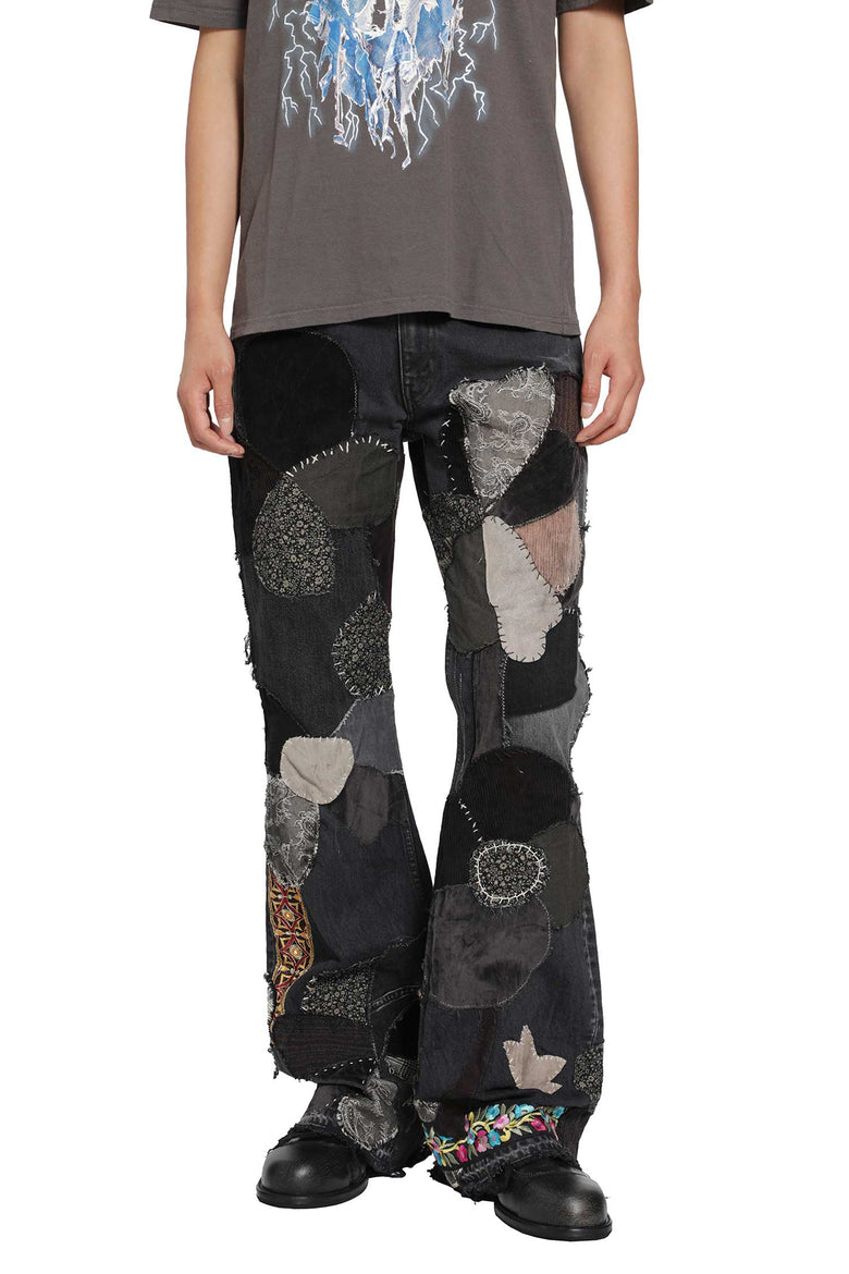 KAPITAL 14oz x Denim 5P RAT Flare Pants man