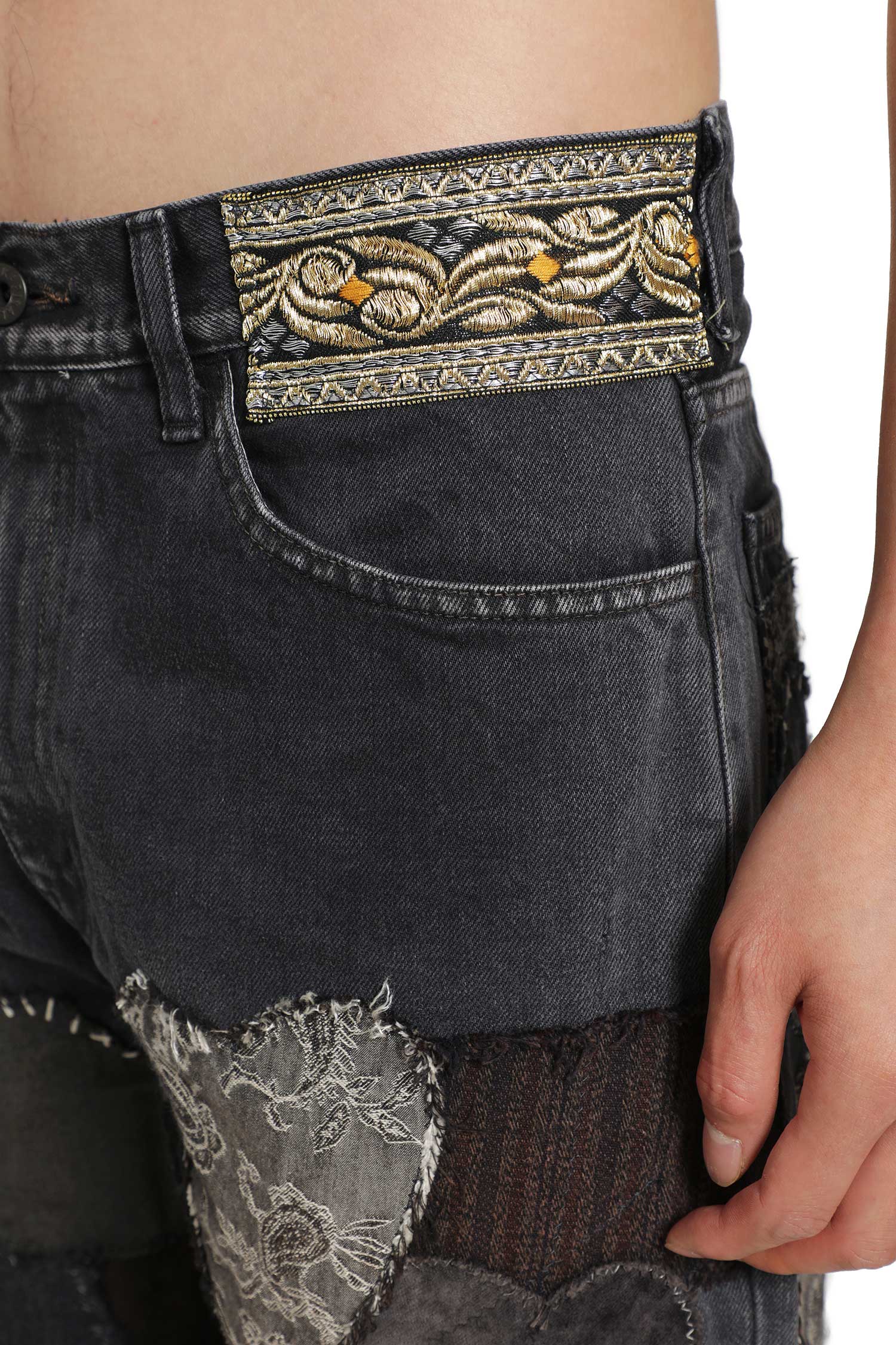 KAPITAL 14oz x Denim 5P RAT Flare Pants man