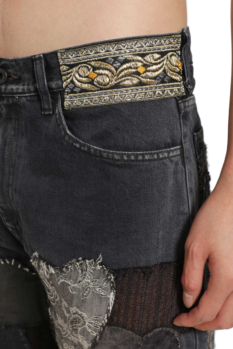 KAPITAL 14oz x Denim 5P RAT Flare Pants man