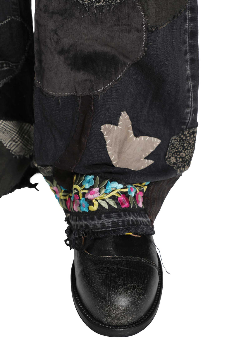 KAPITAL 14oz x Denim 5P RAT Flare Pants man