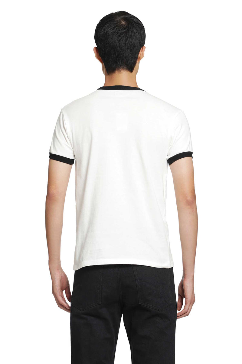 KAPITAL Denim Men Love Cats Ringer T man
