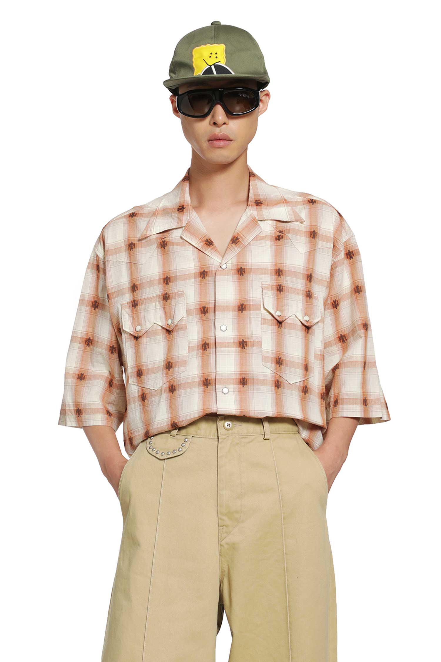 Thunderbird Shadow Check Western Shirt