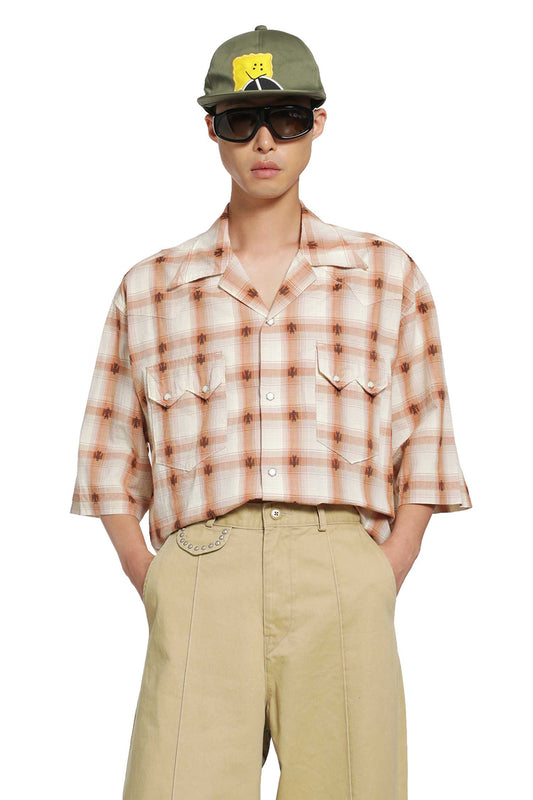 Thunderbird Shadow Check Western Shirt