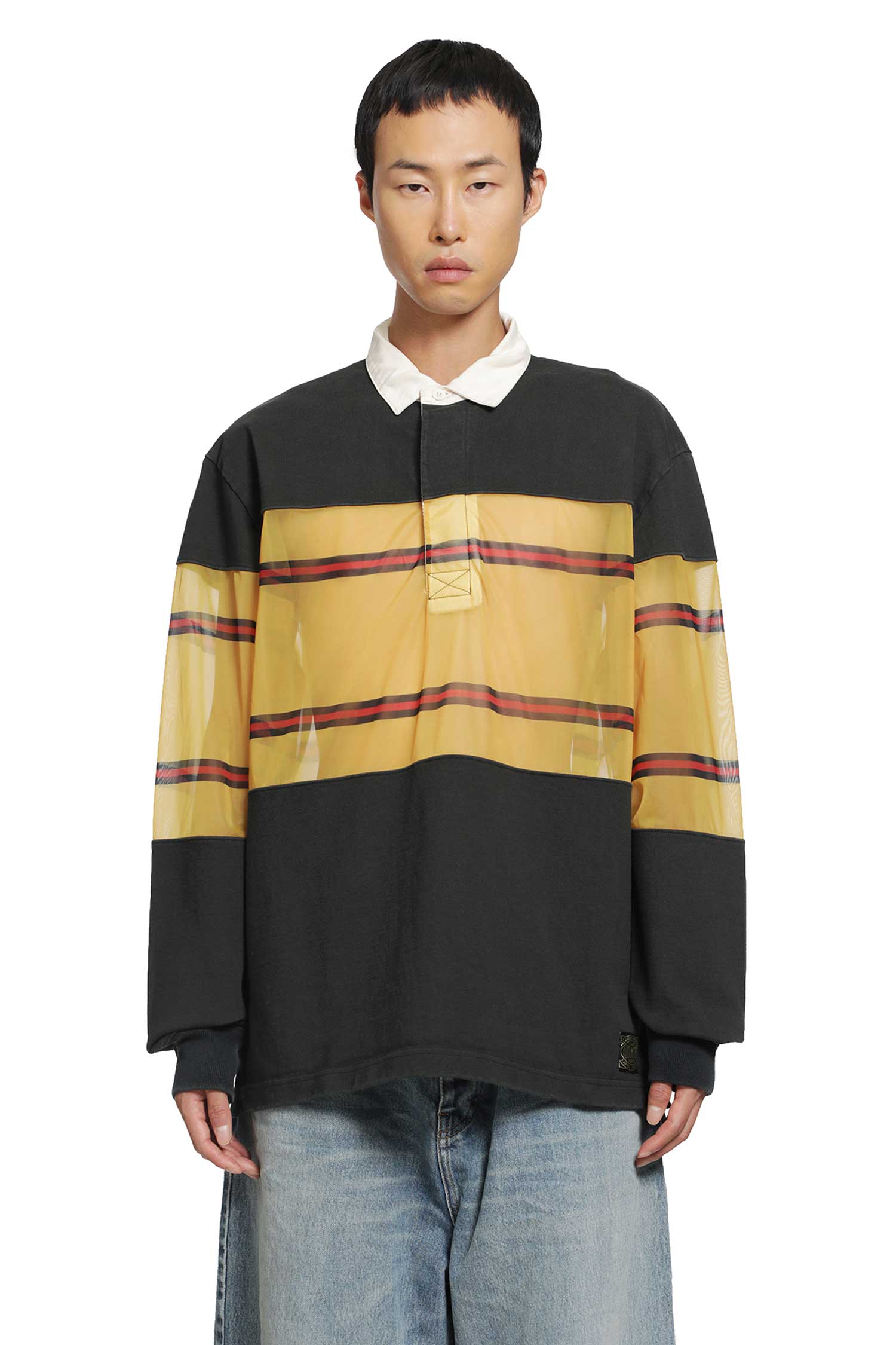 KAPITAL Dense Jersey x Sheer Jersey Rugby Polo man