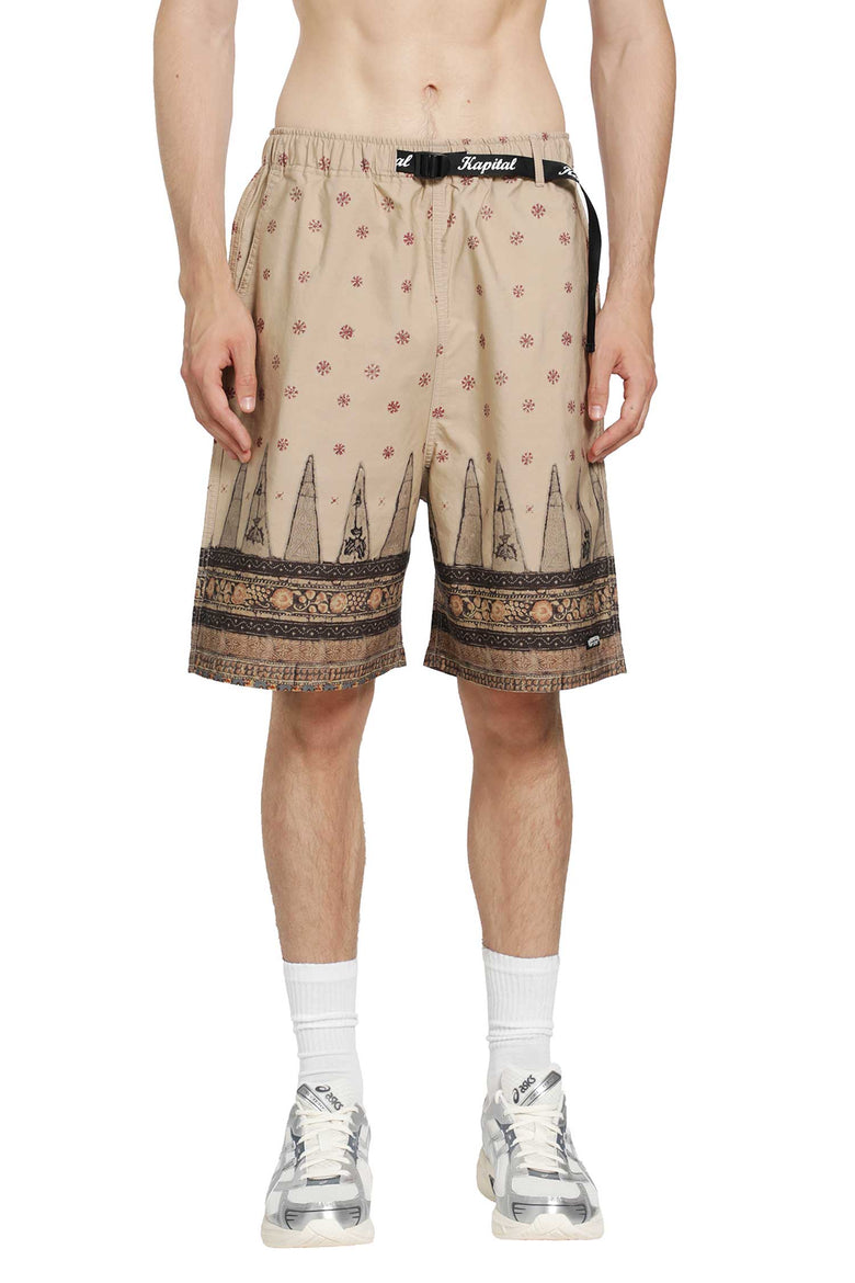 
              KAPITAL Cotton Sarasa Easy Shorts man
            
