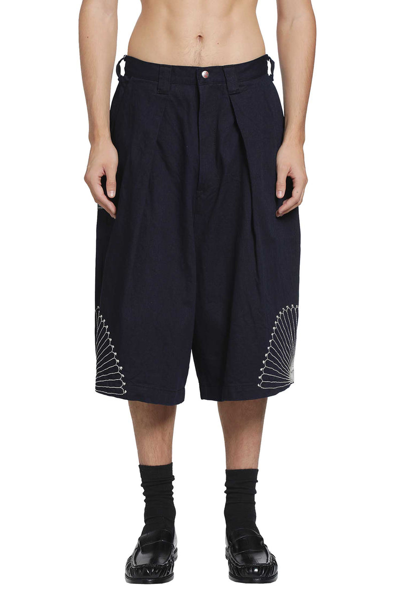 KAPITAL 10ozIDGxIDG Denim KOME-KOME Jorts (Shallow) man