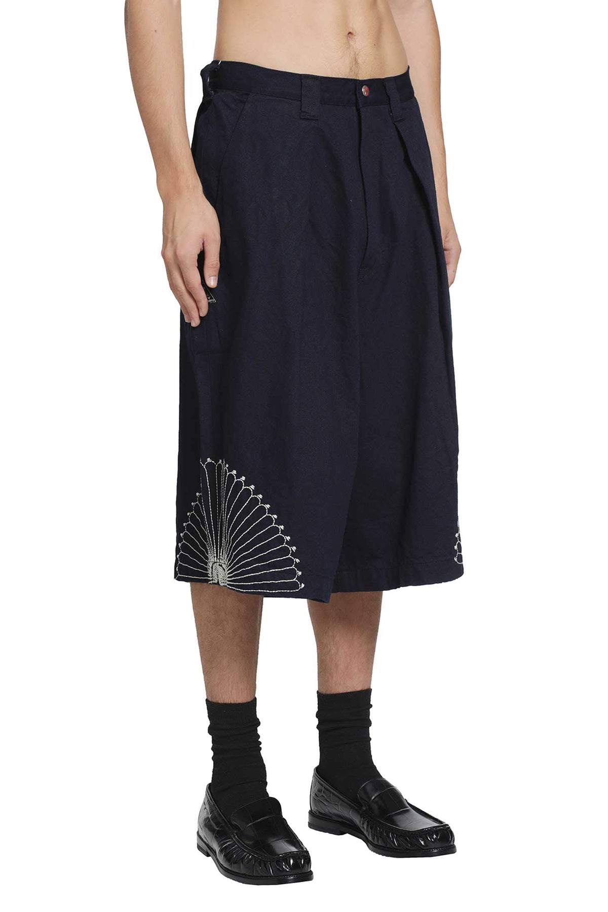 KAPITAL 10ozIDGxIDG Denim KOME-KOME Jorts (Shallow) man