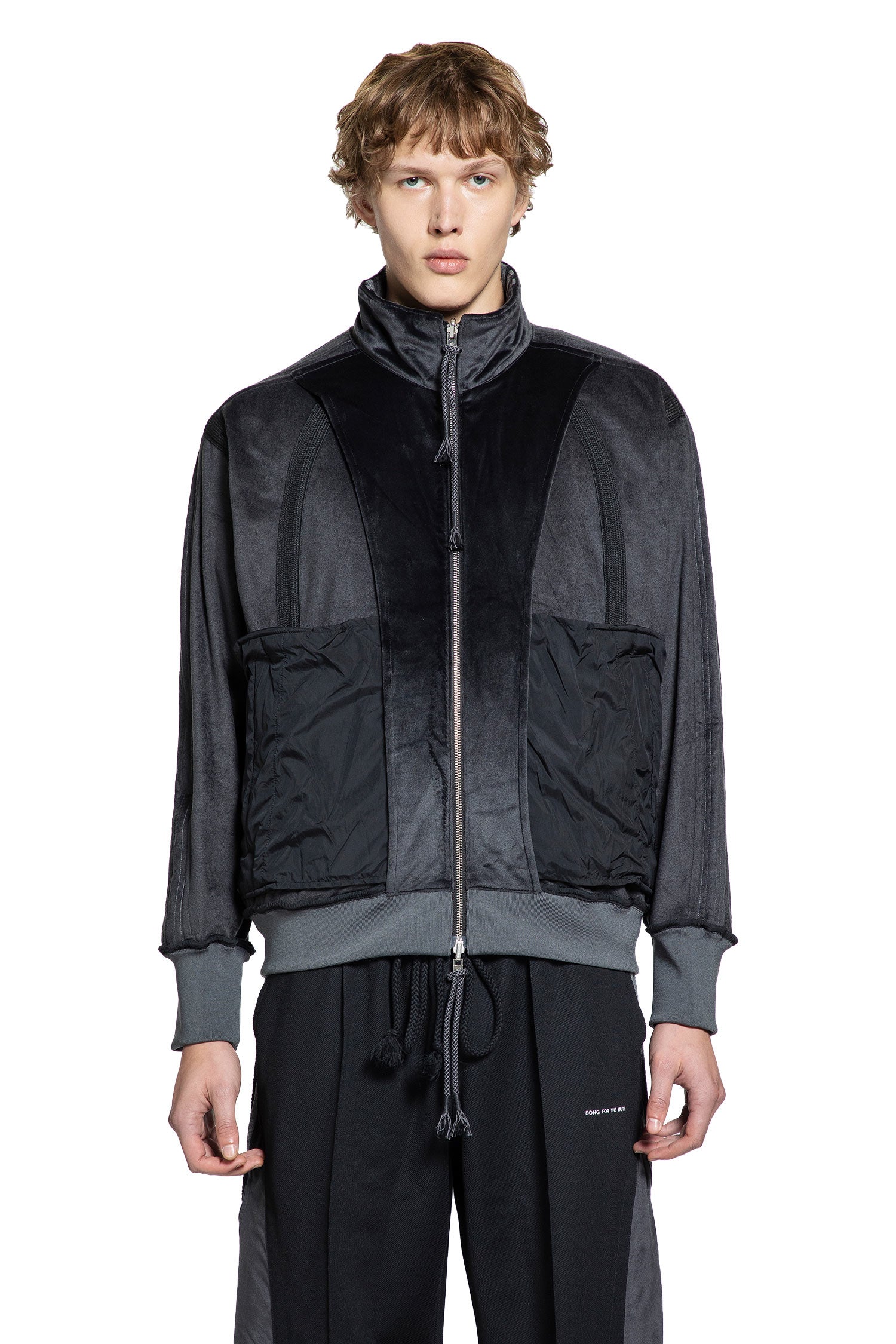 SFTM Collaboration Velvet Track Jacket