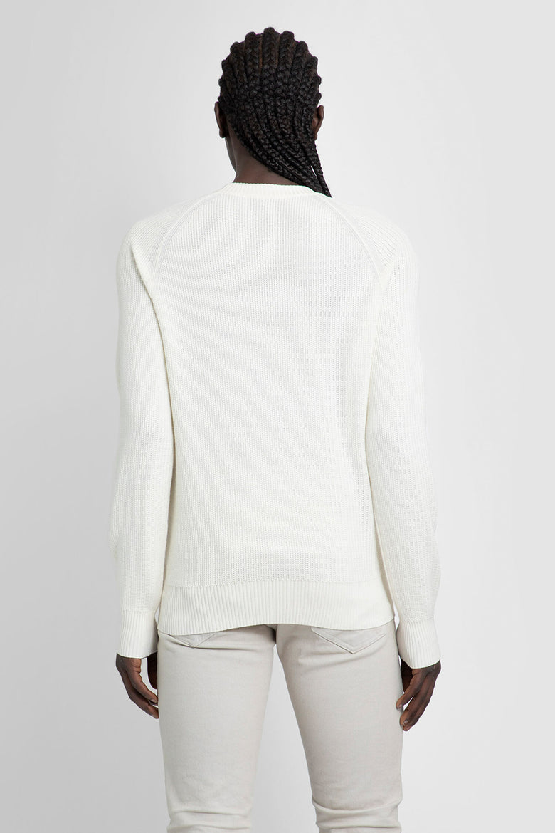 TOM FORD MAN WHITE KNITWEAR