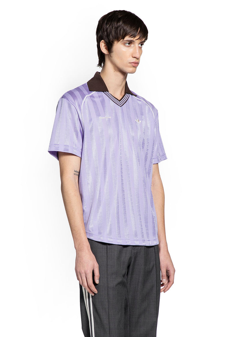 ADIDAS MAN PURPLE T-SHIRTS & TANK TOPS