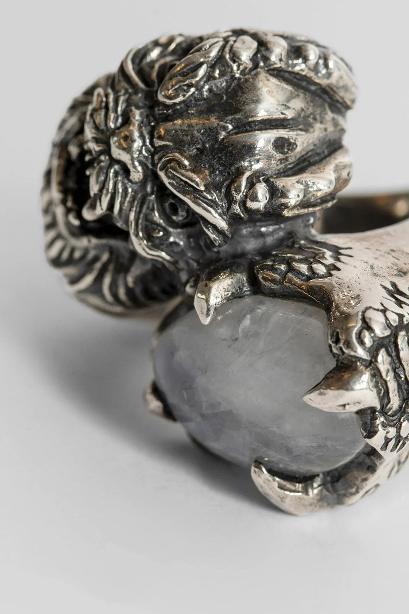 ムーンストーン ドラゴン リング - Antonioli.eu