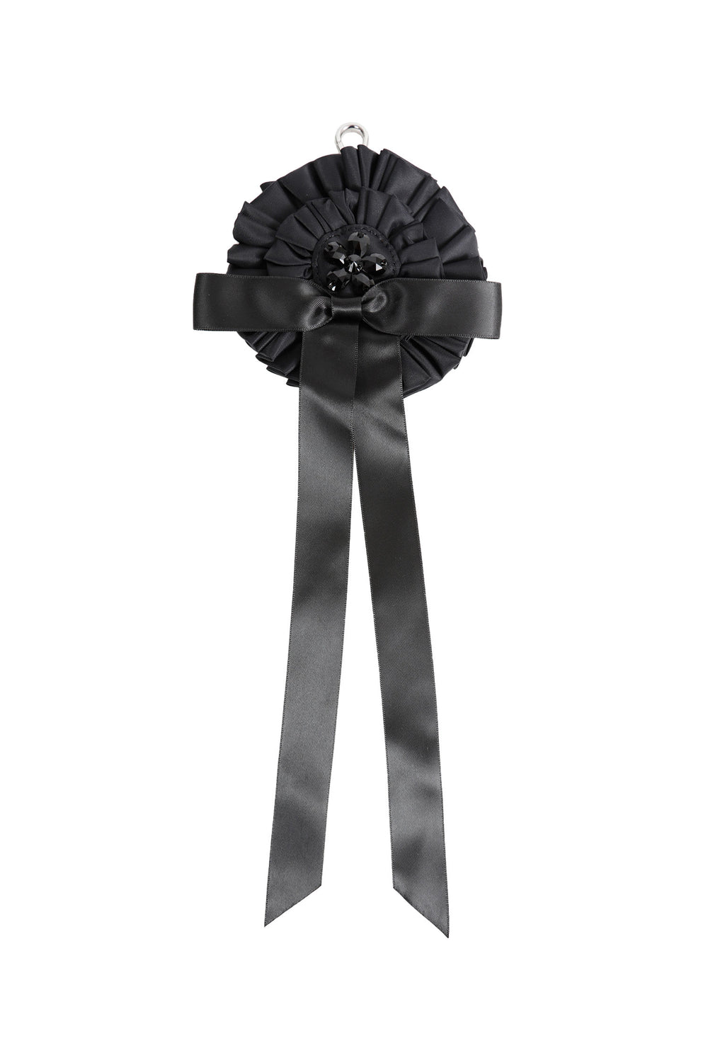 SIMONE ROCHA Embellished Ribbon Rosette Bag Charm woman