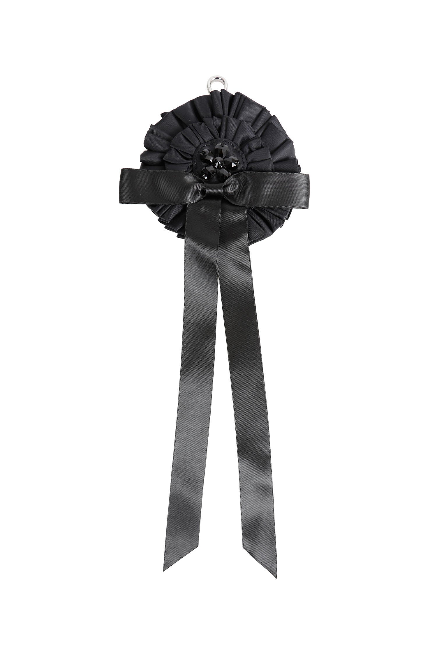 SIMONE ROCHA Embellished Ribbon Rosette Bag Charm woman