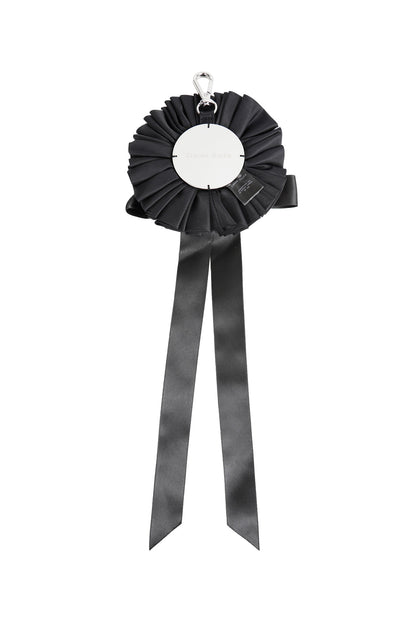 Embellished Ribbon Rosette Bag Charm