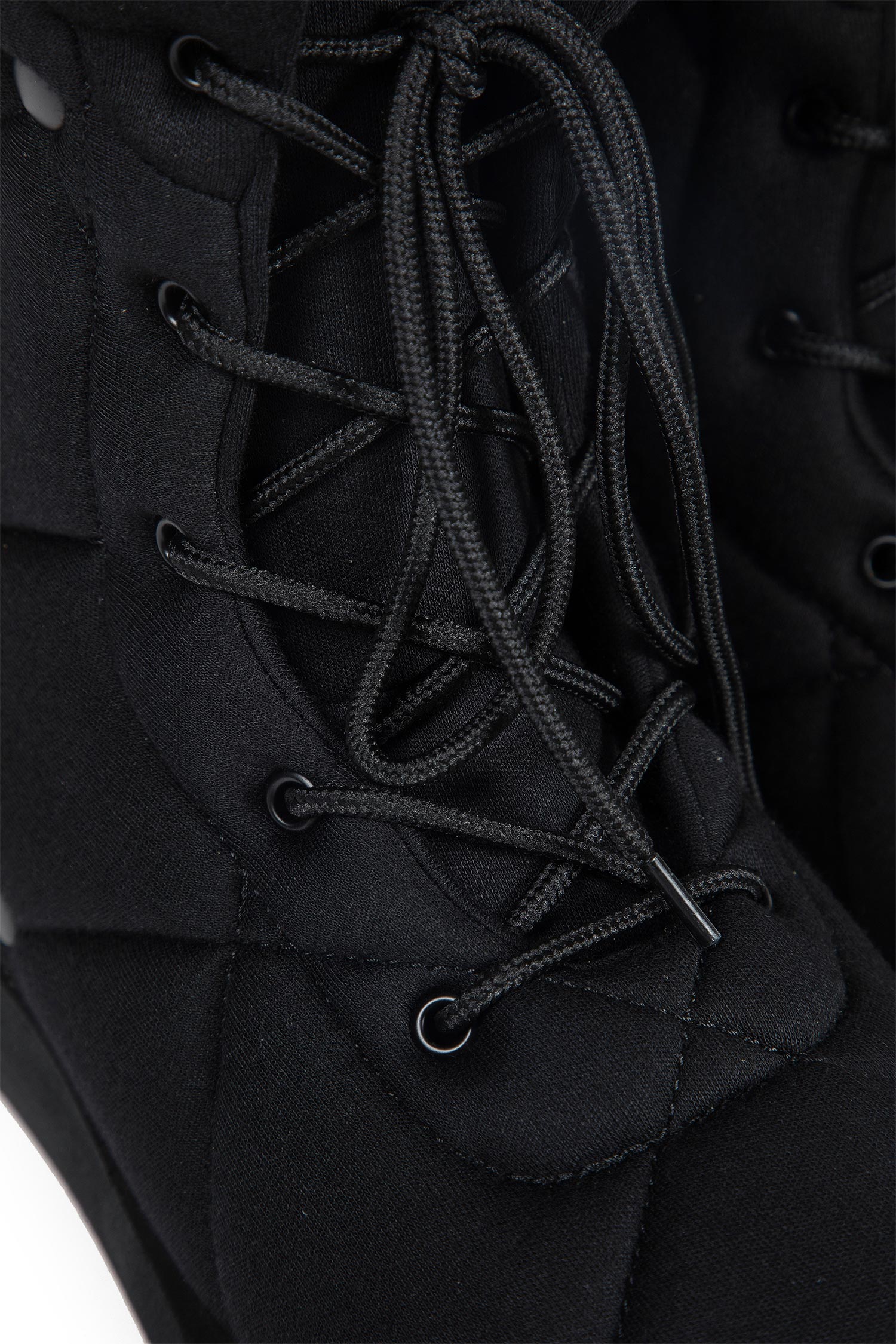 PE/Tricot Brushed Snow Boots