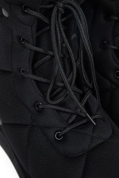 PE/Tricot Brushed Snow Boots