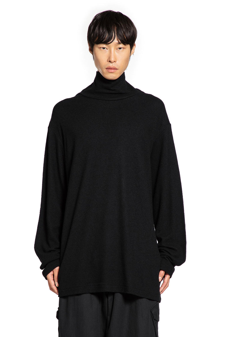 Wool Turtleneck Long Sleeve Top