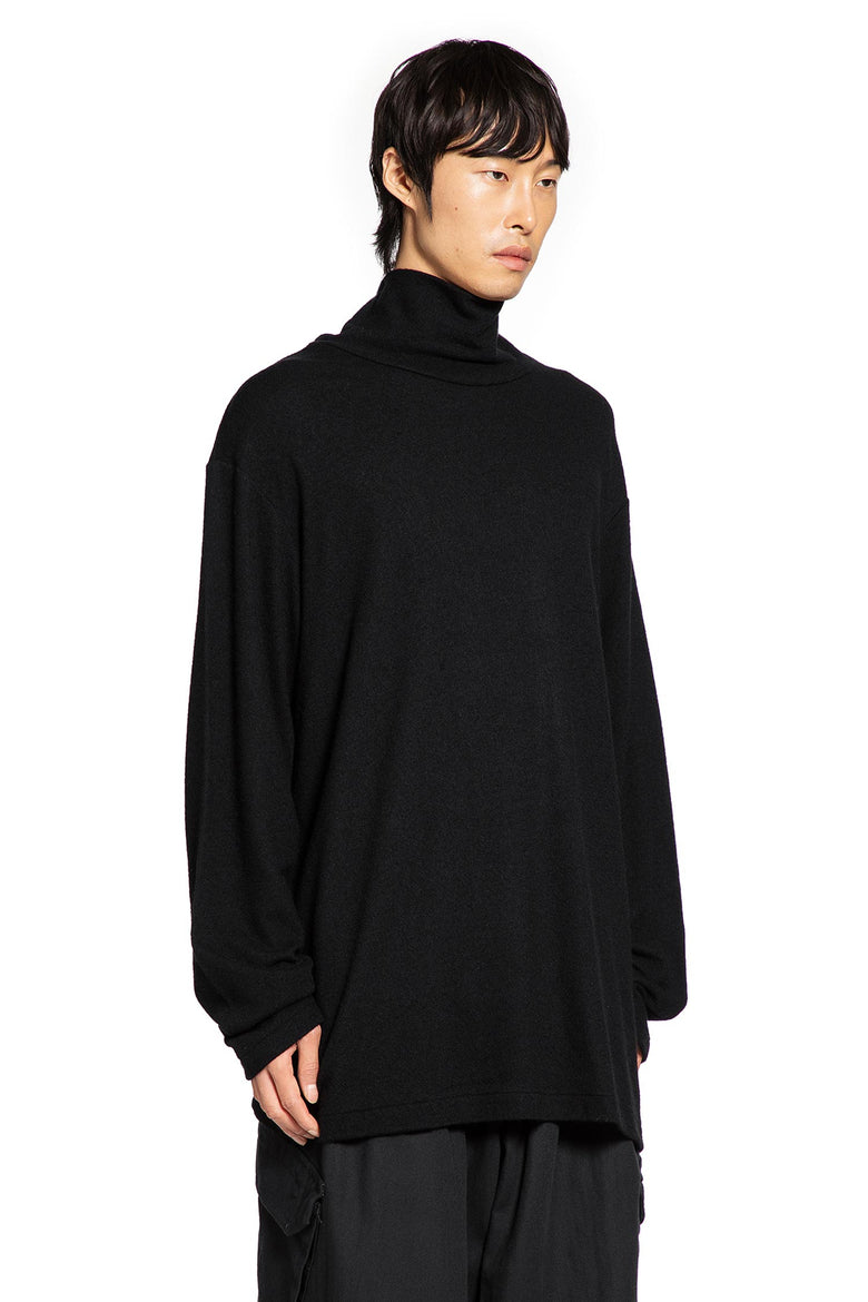 Wool Turtleneck Long Sleeve Top