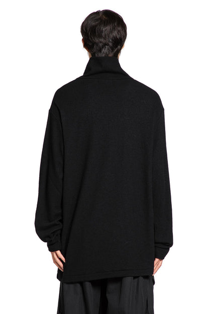 Wool Turtleneck Long Sleeve Top