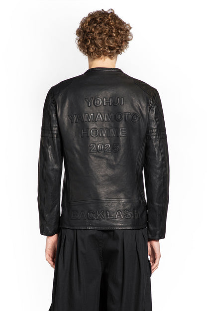 YOHJI YAMAMOTO MAN BLACK JACKETS
