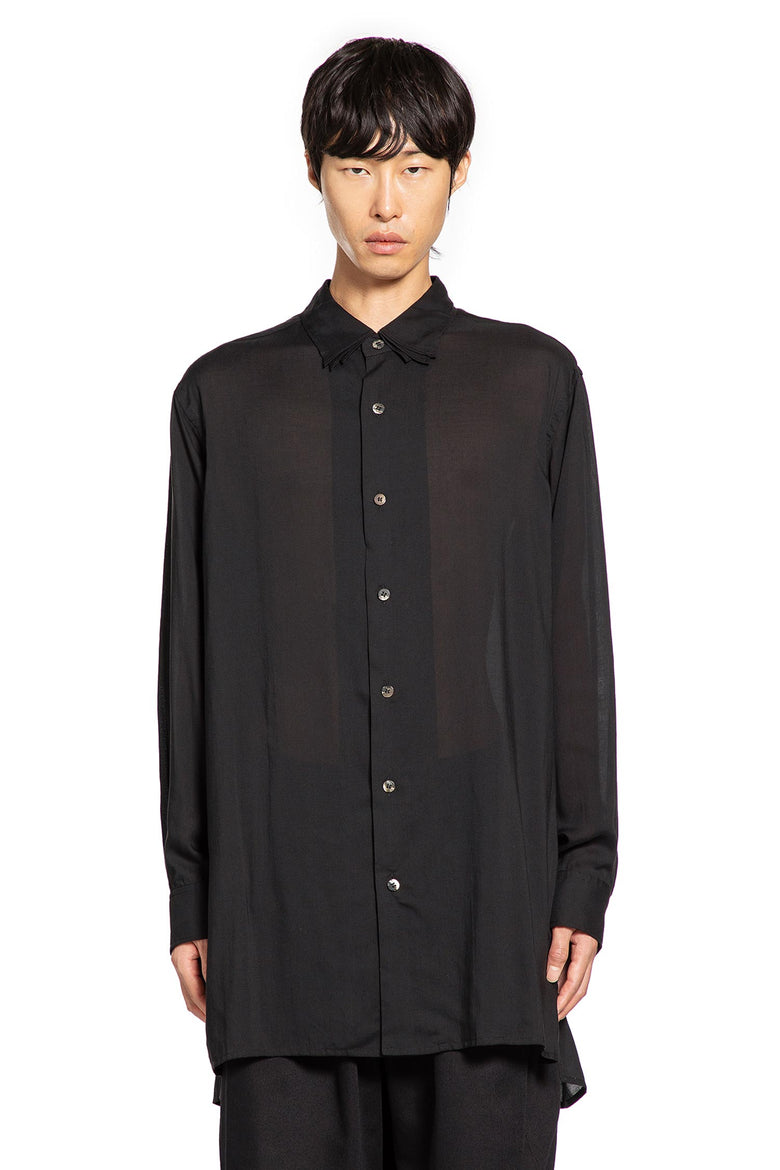 Broad Shirt with Triple Collar
