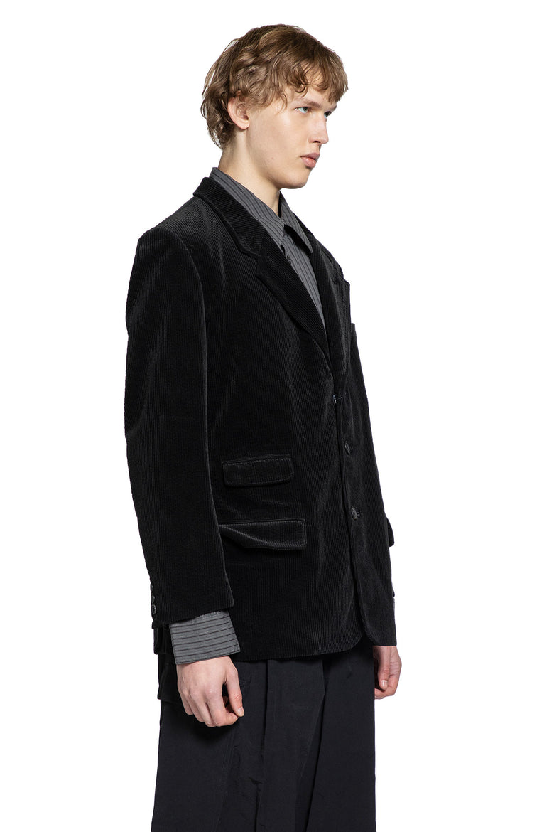 Y'S FOR MEN MAN BLACK BLAZERS
