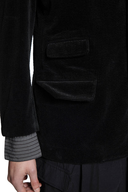 Y'S FOR MEN MAN BLACK BLAZERS