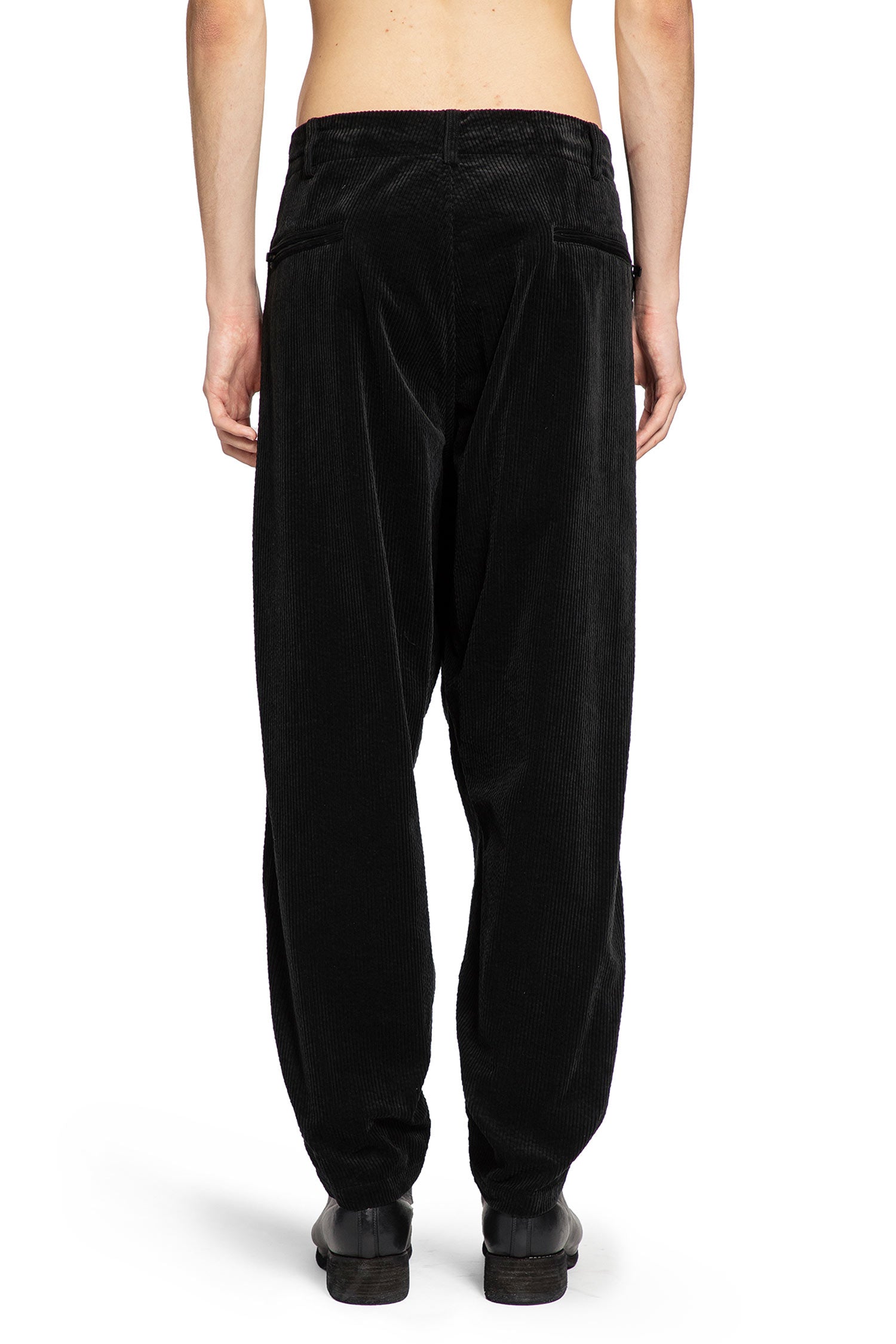 Y-3 MAN BLACK TROUSERS