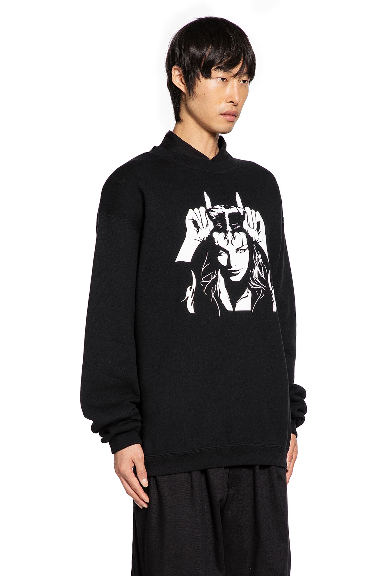 Masses Collaboration Graphic Sweatshirt