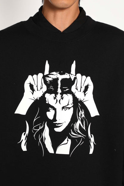 Masses Collaboration Graphic Sweatshirt