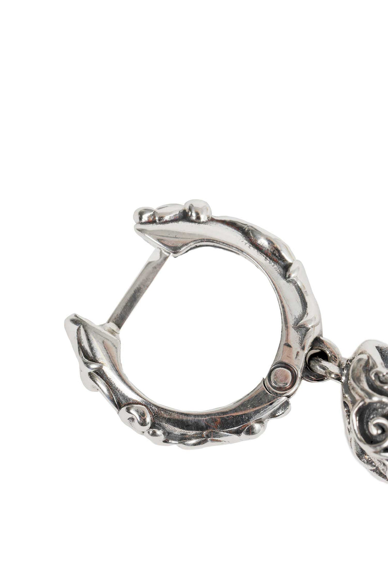 EMANUELE BICOCCHI Flourish Skull Earring unisex