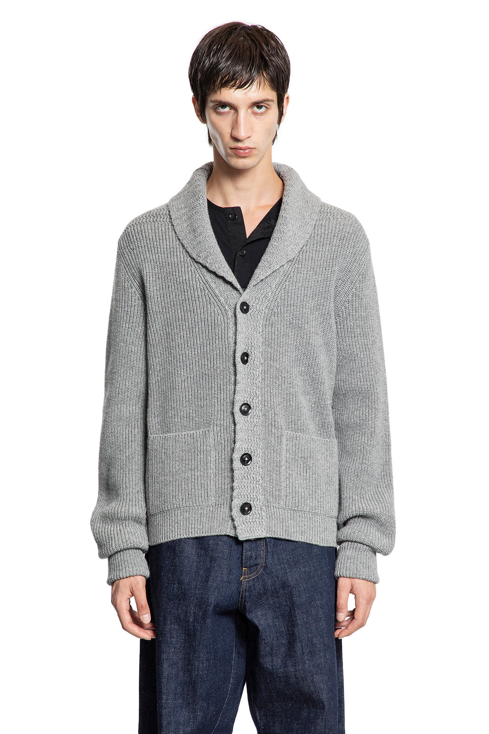 Cashmere Wool Shawl Cardigan