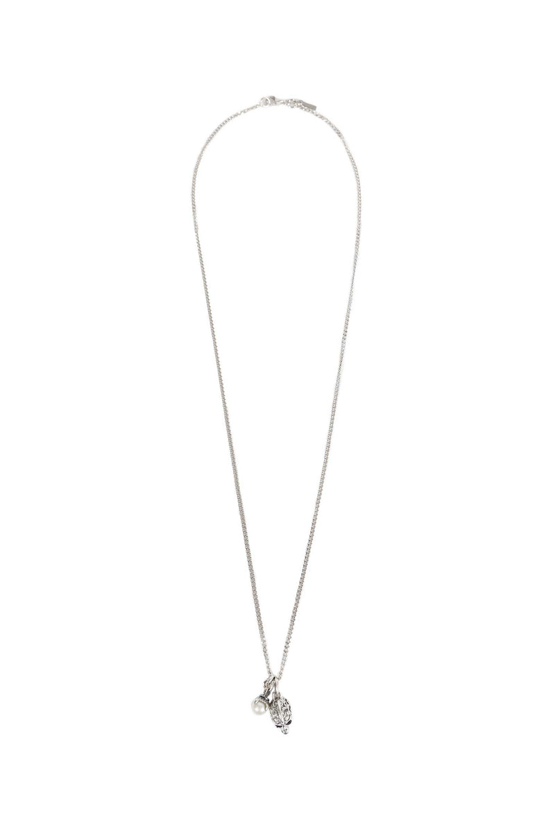 EMANUELE BICOCCHI Flourish Skull Necklace unisex