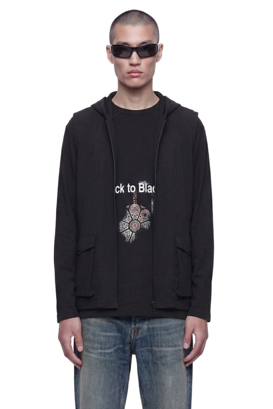 Hood Zip Vest