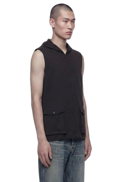 Hood Zip Vest
