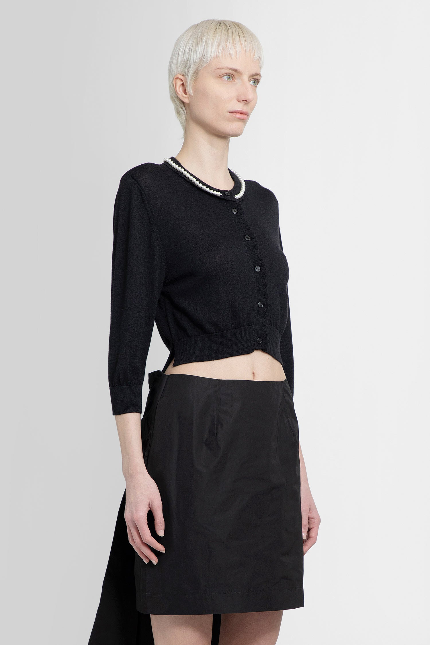 SIMONE ROCHA WOMAN BLACK KNITWEAR