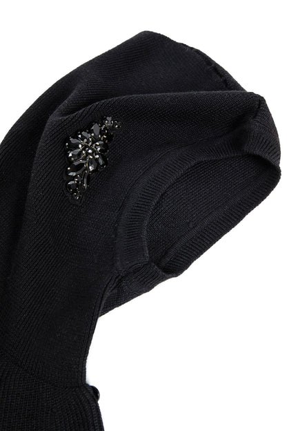 SIMONE ROCHA WOMAN BLACK HATS