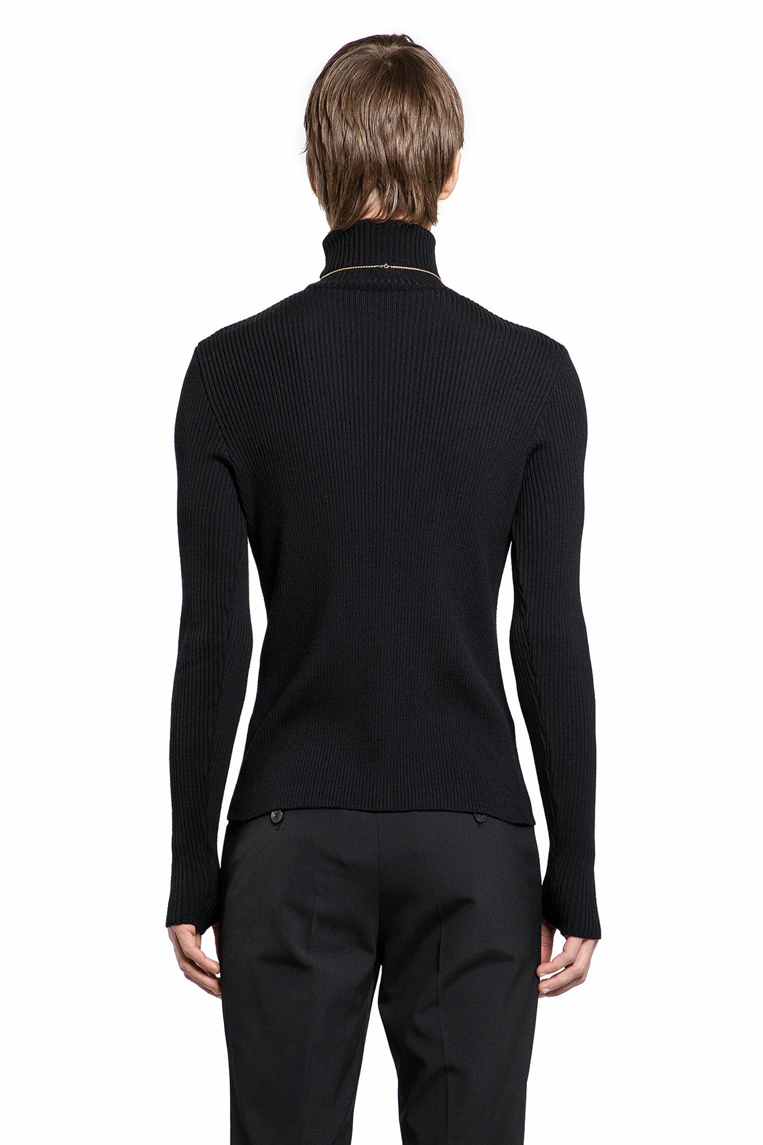 ERNEST W. BAKER MAN BLACK KNITWEAR