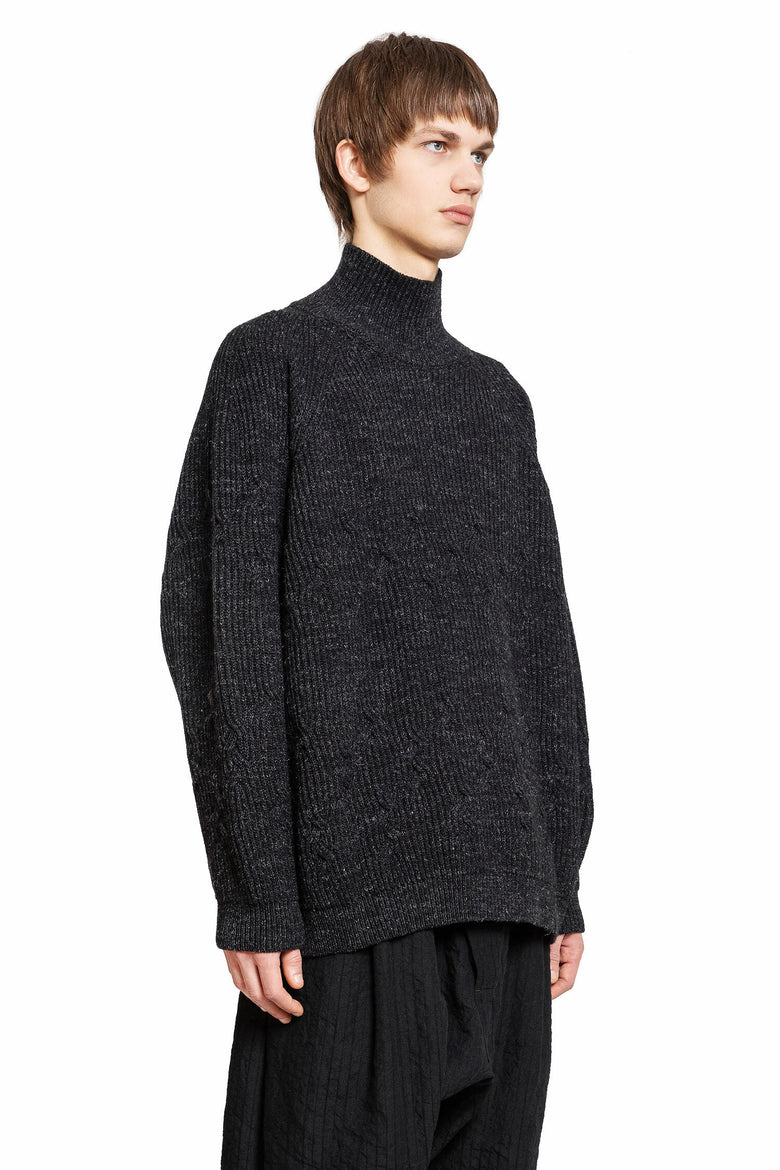 JAN-JAN VAN ESSCHE MAN GREY KNITWEAR