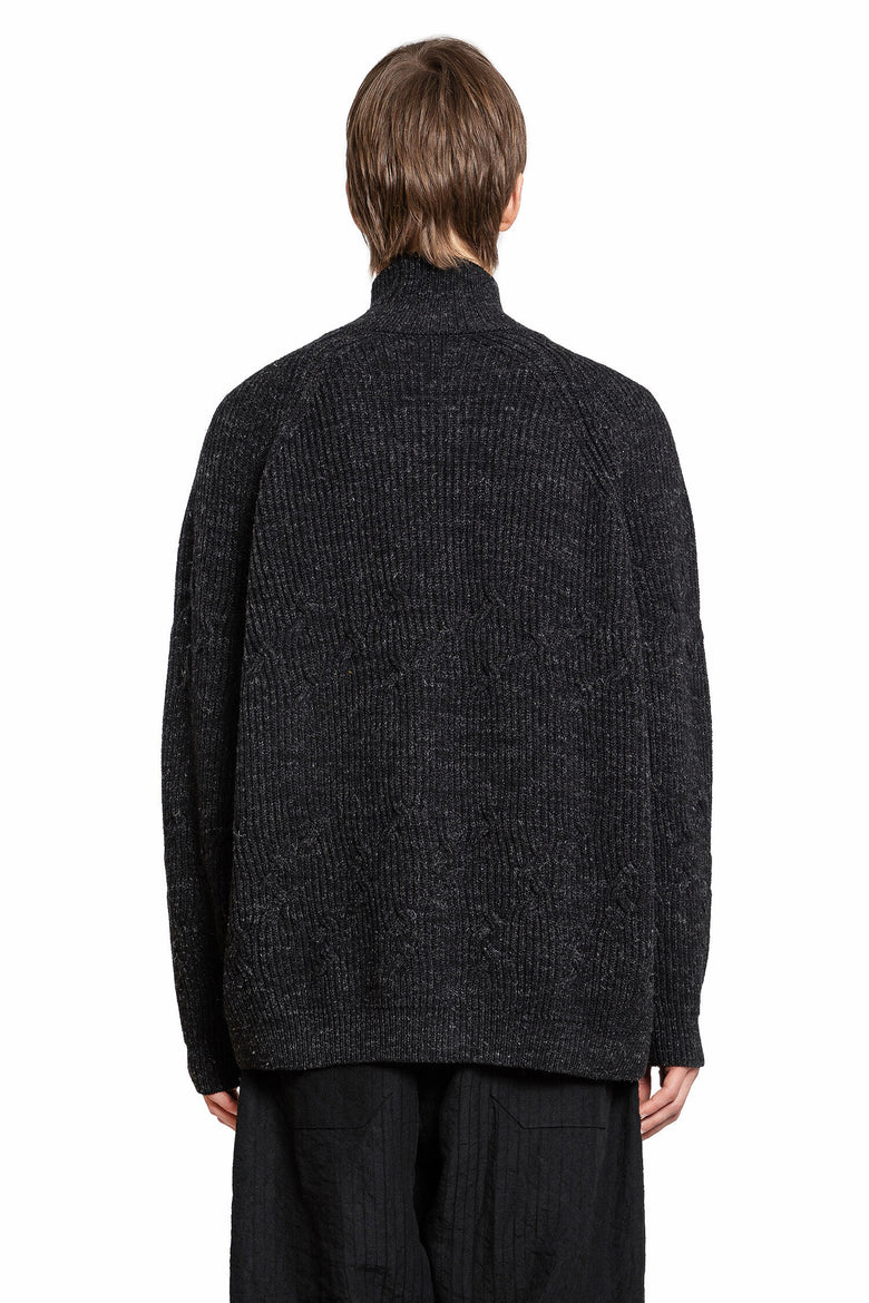 JAN-JAN VAN ESSCHE MAN GREY KNITWEAR