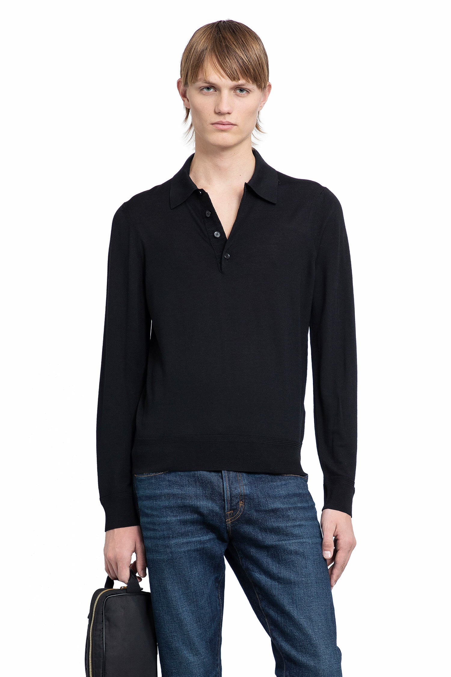 TOM FORD MAN BLACK KNITWEAR