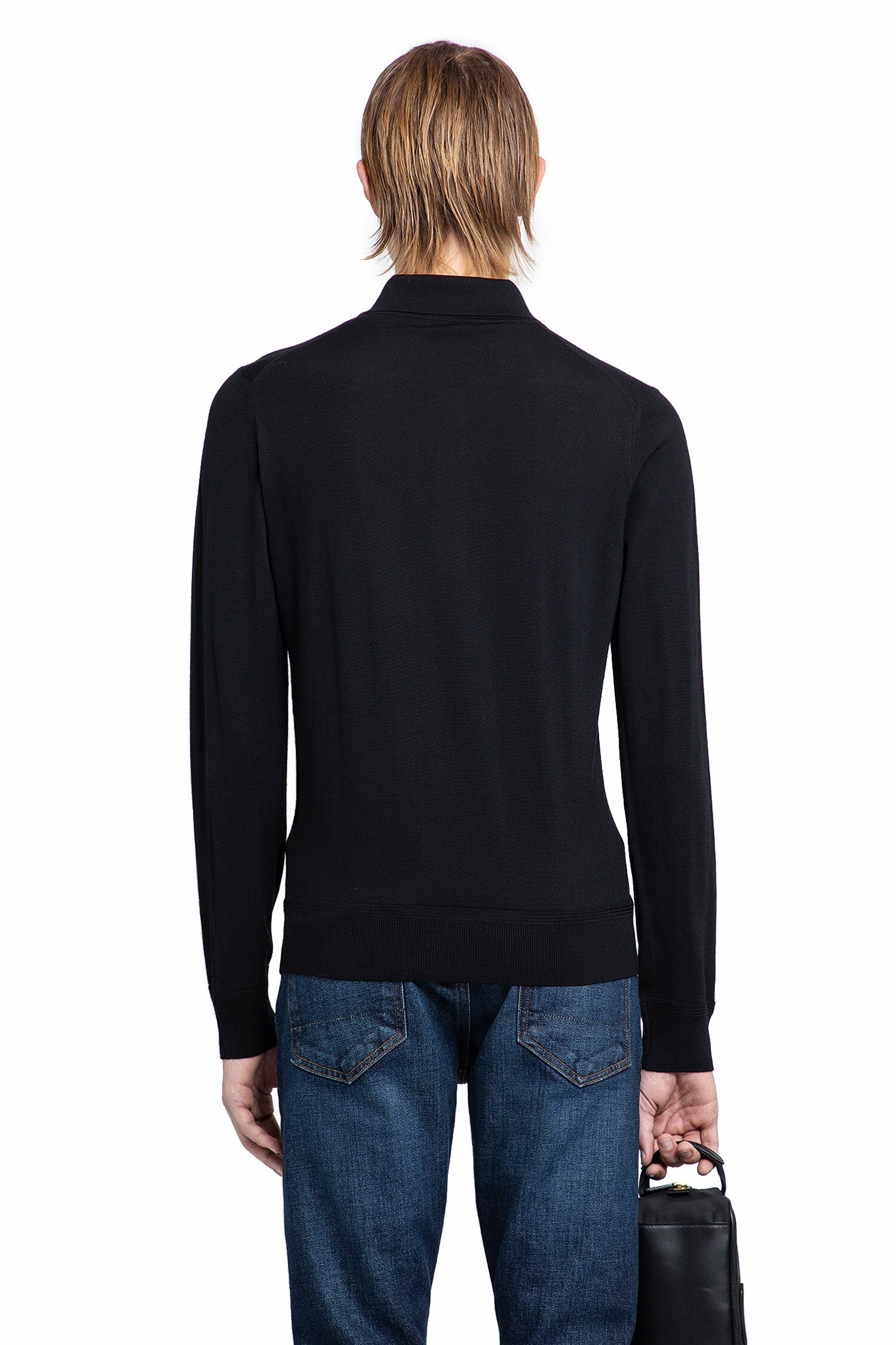 TOM FORD MAN BLACK KNITWEAR