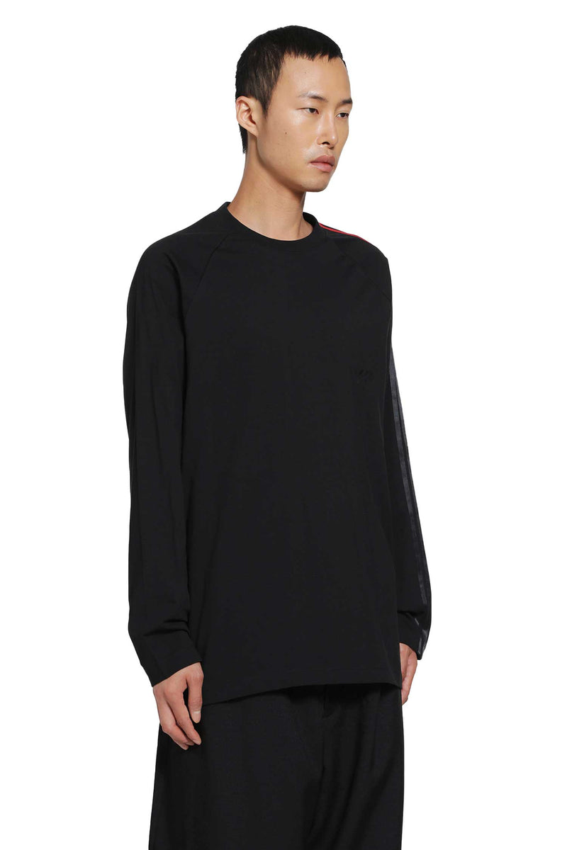 Y-3 Oversized Gradient Stripes Long Sleeve T-Shirt man