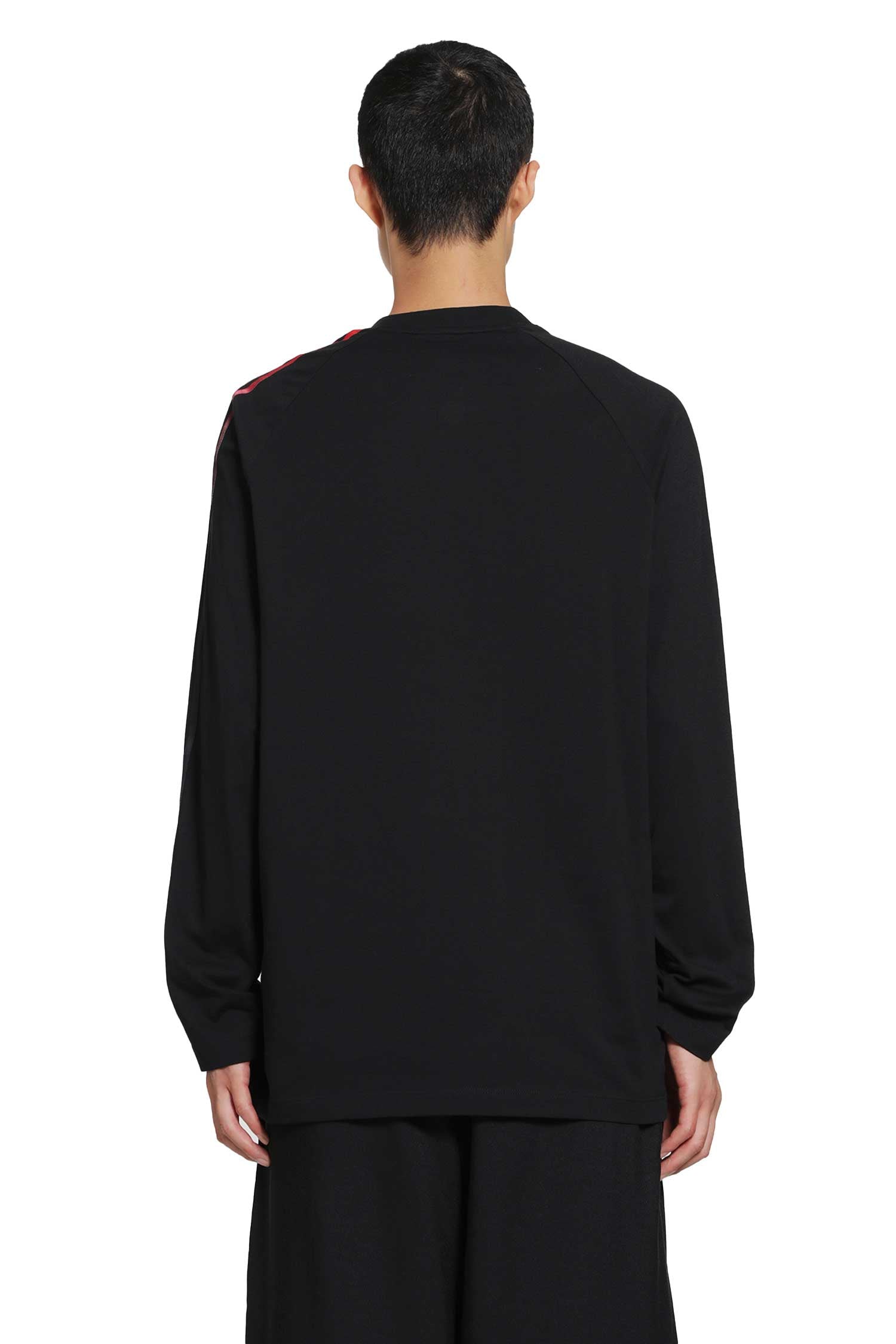 Oversized Gradient Stripes Long Sleeve T-Shirt