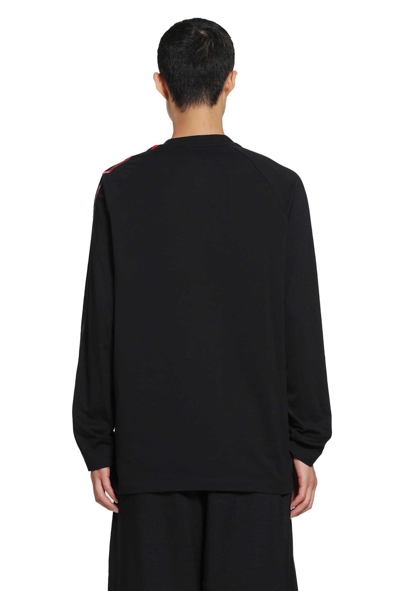 Y-3 Oversized Gradient Stripes Long Sleeve T-Shirt man
