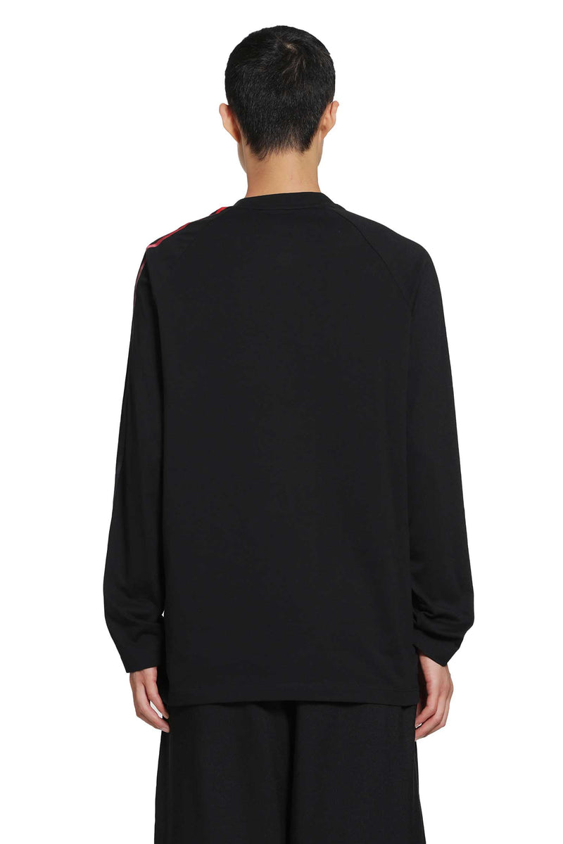 Y-3 Oversized Gradient Stripes Long Sleeve T-Shirt man