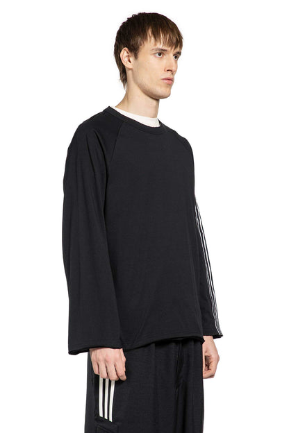 Raw Edge 3-Stripes Long Sleeve Tee