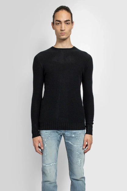 Antonioli WARM-ME MAN BLACK KNITWEAR